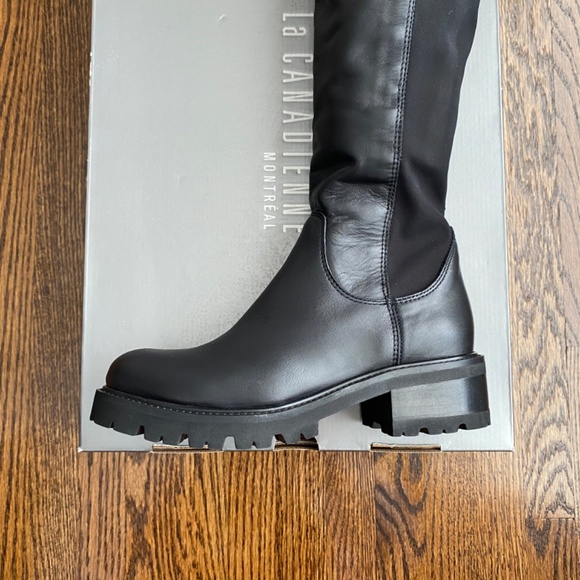 *BNIB* La CANADIENNE Catherine Leather Boot - Sz 6 - Picture 10 of 16